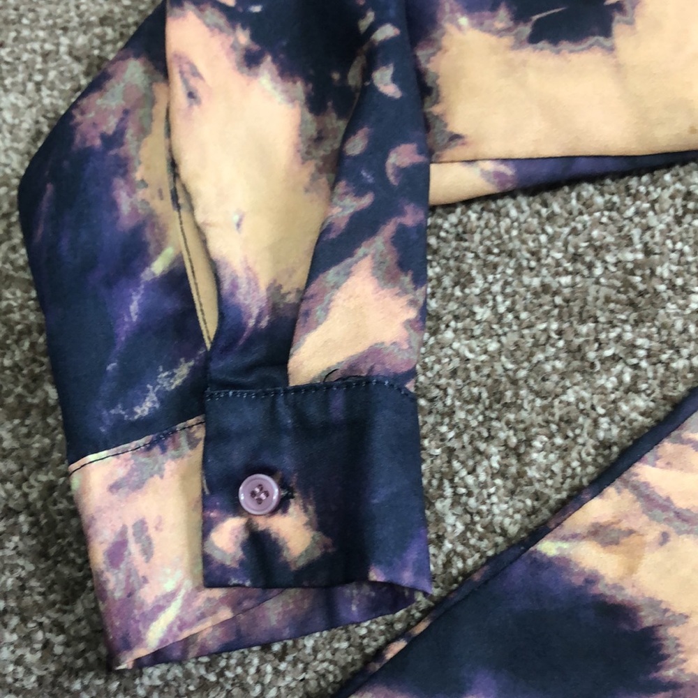 Flowy Button up Tye dye - Picture 4 of 6